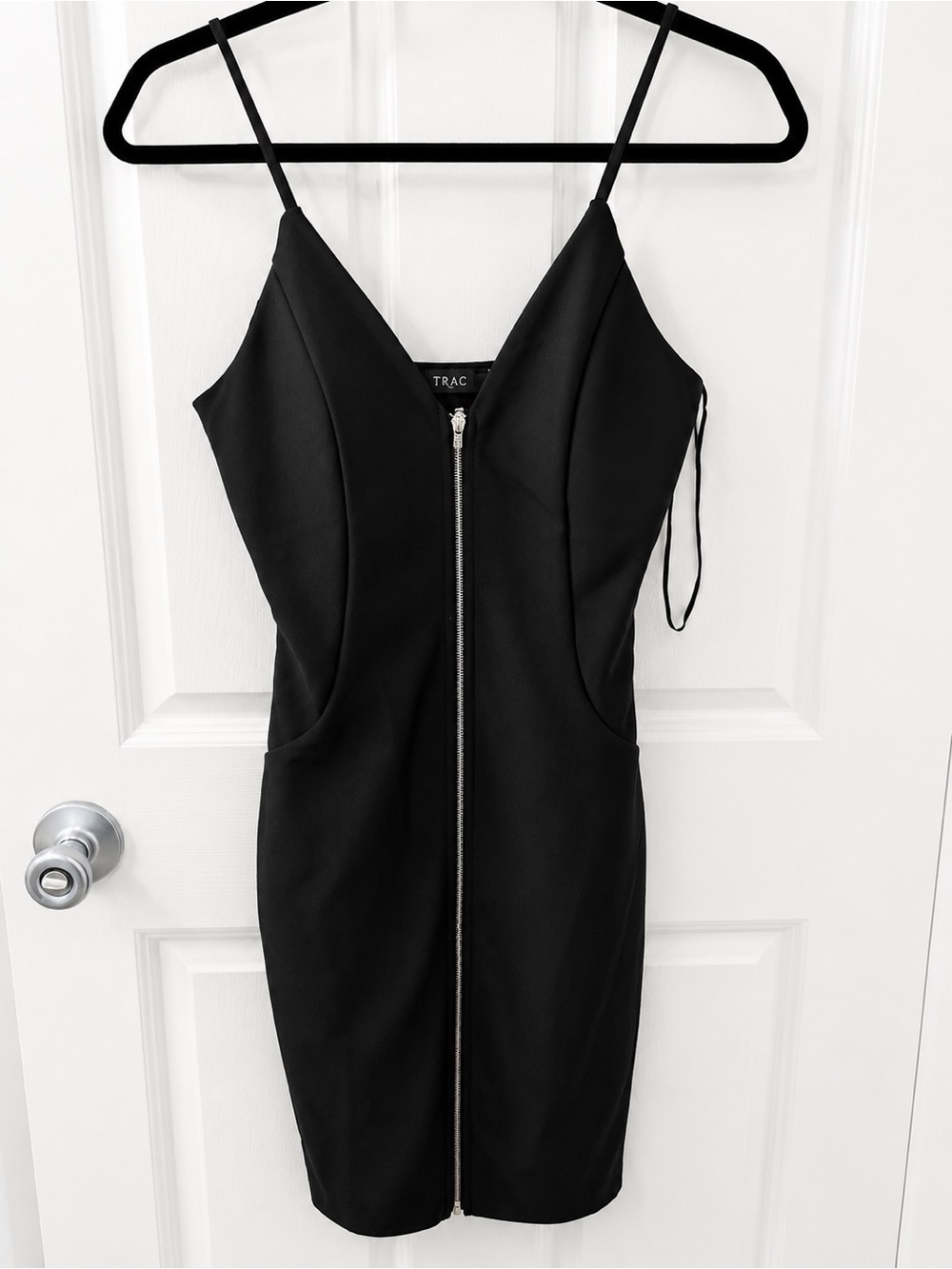Black Zip up dress